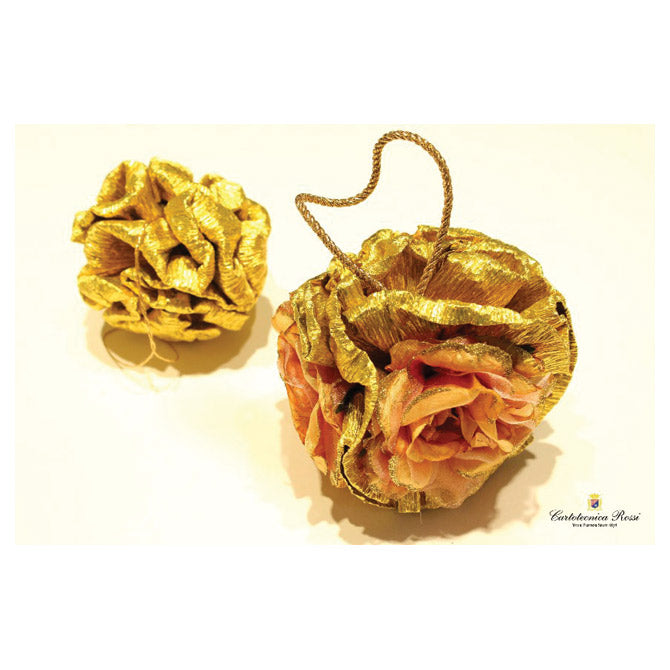 PAPIR KREP  60G 50X150CM CARTOTECNICA ROSSI 401 METALIK ZLATNI