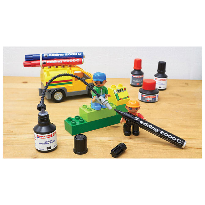 Marker permanentni 1,5-3mm okrugli vrh Edding 2000C crni