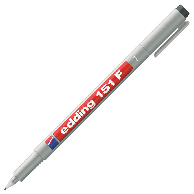 OZNAČEVALEC OHP NESTALNI 0,6MM EDDING 151 F ČRNI