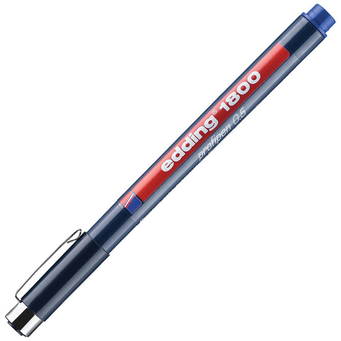 FLOMASTER ZA TEHNIČKO CRTANJE PROFIPEN 0,5MM EDDING 1800 PLAVI