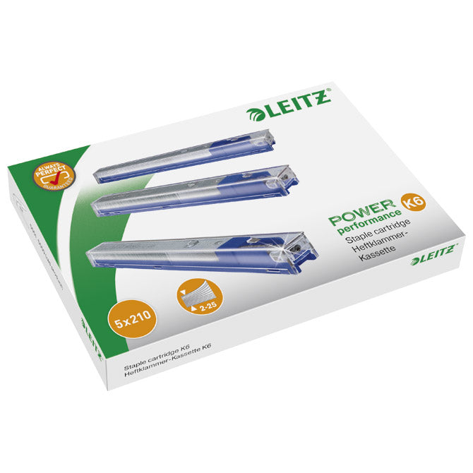 Spajalice strojne u kazeti k10 od 41-55 listova pk5 leitz 55930000 zelene