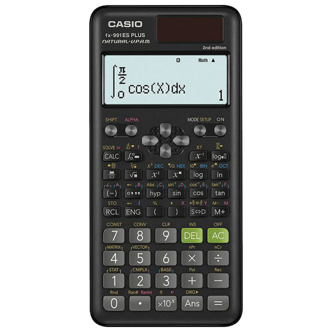 Kalkulator tehnički 10+2mjesta 417 funkcija Casio FX-991ES Plus Mod2