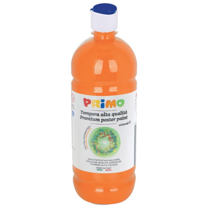 BOJA TEMPERA  1LITRA PRIMO 203TL1000250 NARANČASTA