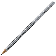 SVINČNIK GRAFITNI B GRIP 2001 FABER-CASTELL 117001 SREBRN
