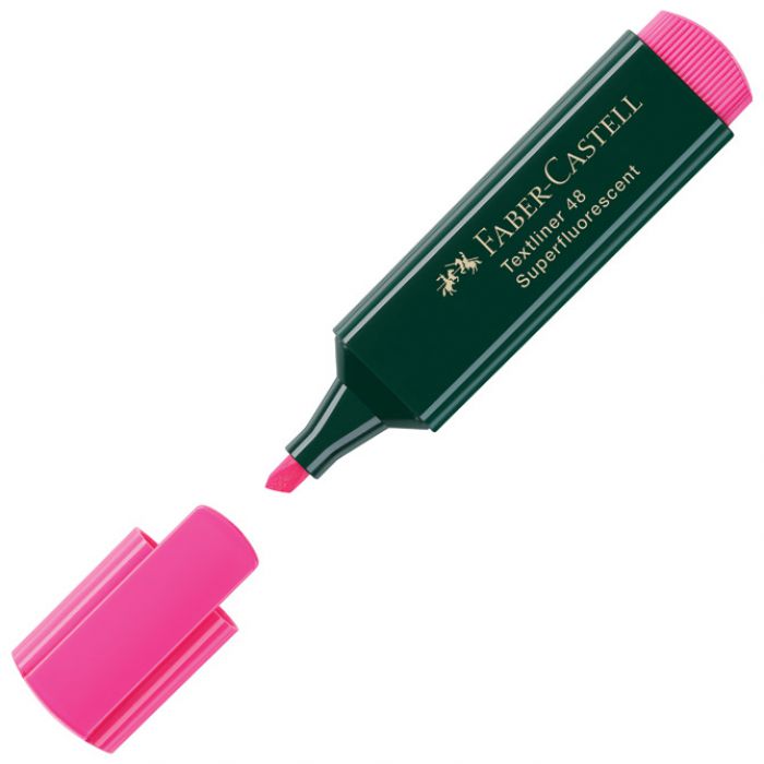Flomaster 1-5mm 48 Faber-Castell 154828 roza