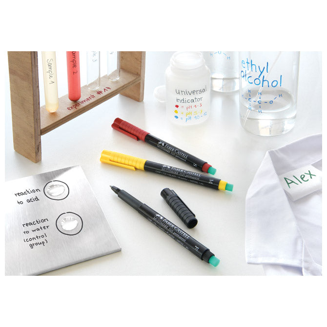 TRAJNI OZNAČEVALEC 0,4 MM MULTIMARK FABER CASTELL 152351 MODRA