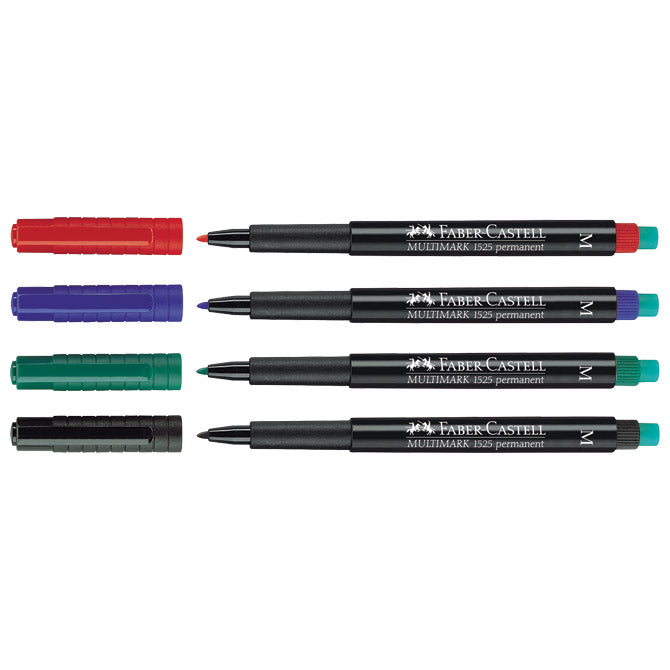 PERMANENTNI MARKER 1,0MM MULTIMARK FABER CASTELL 152504/4BARVE