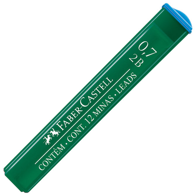 MINE 0,7MM 2B POLYMER 1TUBA FABER CASTELL 9127