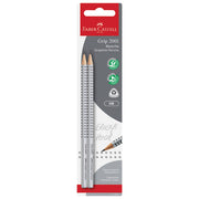 SVINČNIK GRAFITNI HB GRIP 2001 PK2 FABER CASTELL 217497 BLISTER