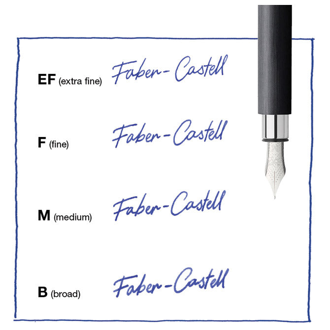 Nalivpero ambition (m) faber castell 148140 crno