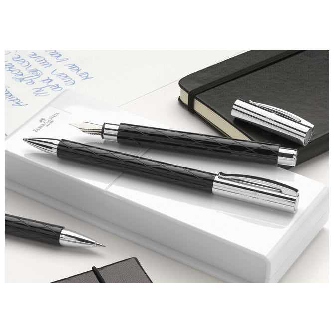 ROLER AMBITION RHOMBUS FABER-CASTELL 148910 CRNI
