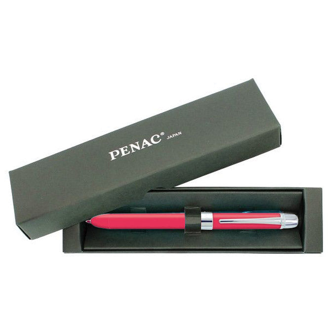 3-v-1 večnamensko pero ELE-001 Opaque Penac, rdeče