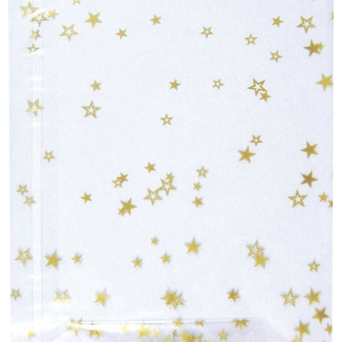 VREĆICE UKRASNE CELOFAN 18X30CM SA ZVJEZDICAMA PK10 HEYDA 20-30892 53 PROZIRNE