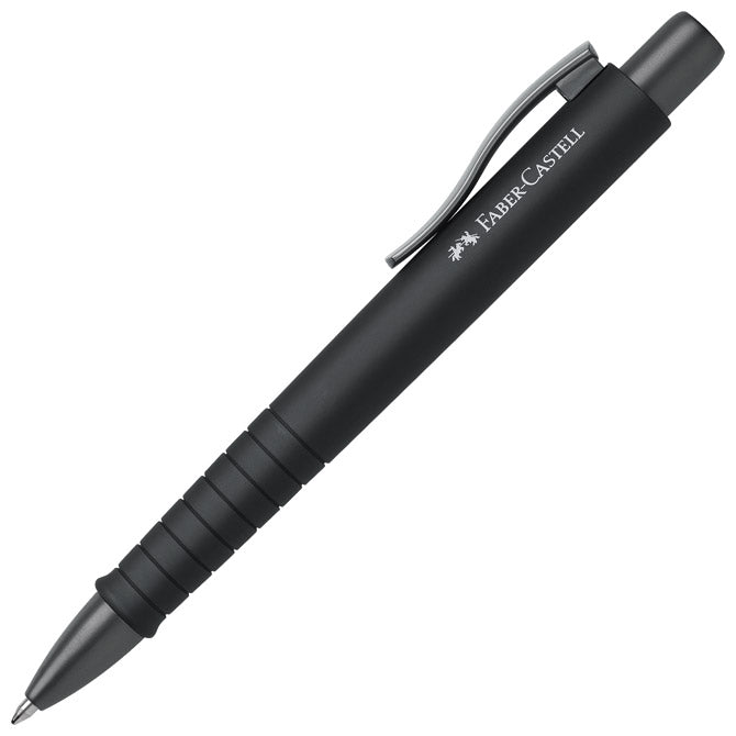 Kemični svinčnik gumiran poly ball urban xb faber castell 241190 črna