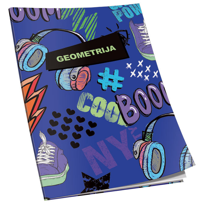 OBRAZAC ŠKOLSKI GEOMETRIJA PREMIUM CONNECT GIRL