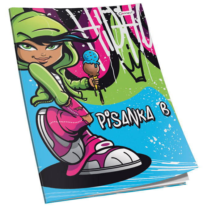 OBRAZAC ŠKOLSKI PISANKA "B" ZA 1RAZRED PREMIUM CONNECT GIRL