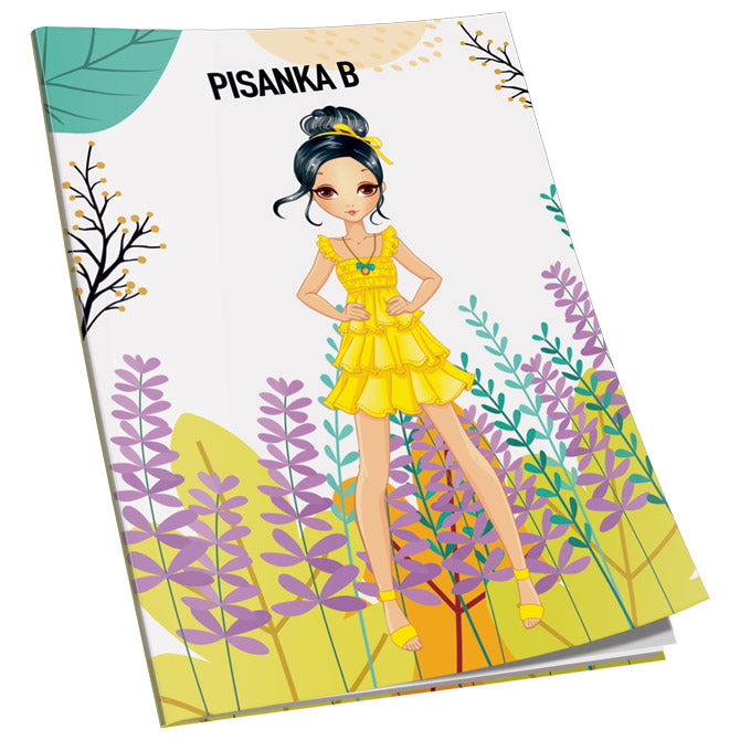 OBRAZAC ŠKOLSKI PISANKA "B" ZA 1RAZRED PREMIUM CONNECT GIRL