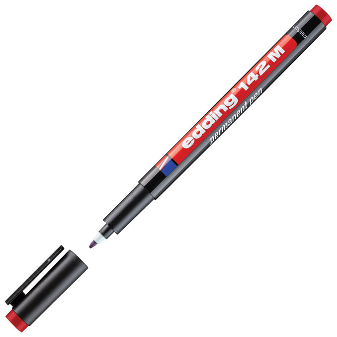 MARKER OHP PERMANENTNI 1MM EDDING 142 M CRVENI