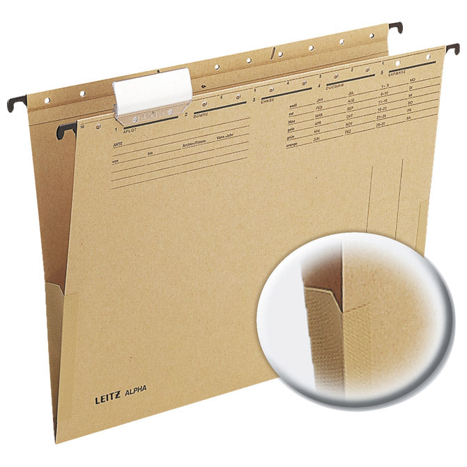 Mapa viseća 33-v s platnom alpha leitz 19160000 natron