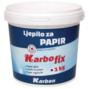 Ljepilo 1kg karbofix karbon 53000 bijelo