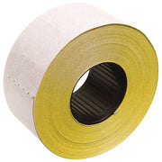 ETIKETE V ROLI 26X16MM ČETRTASTE DVOREDNE PK36 PRINTEX RUMENE