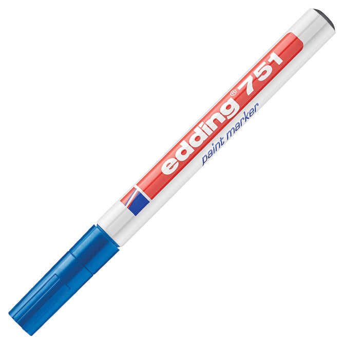 PERMANENTNI LAKIRNI MARKER 1-2MM EDDING 751 MODRI