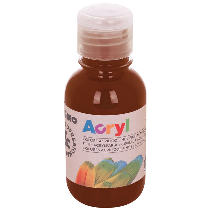 Boja akrilna 125ml cmp.402ta125745 zagasito smeđa