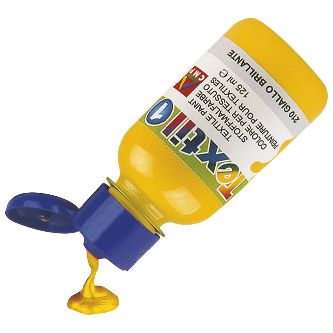 Barvna tempera za tekstil 125ml cmp.410tx125201 rumena