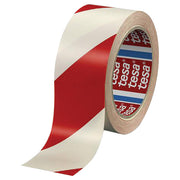 Traka za označavanje ljepljiva 50mm/33m pvc tesa 60760-92 bijelo-crvena