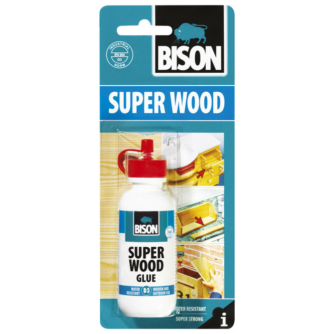 Lepilo za les 75g superwood bison 1539029 blister