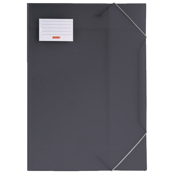 FASCIKL KLAPA S GUMICOM PP A3 FACT BRUNNEN 10-47053 80 CRNI