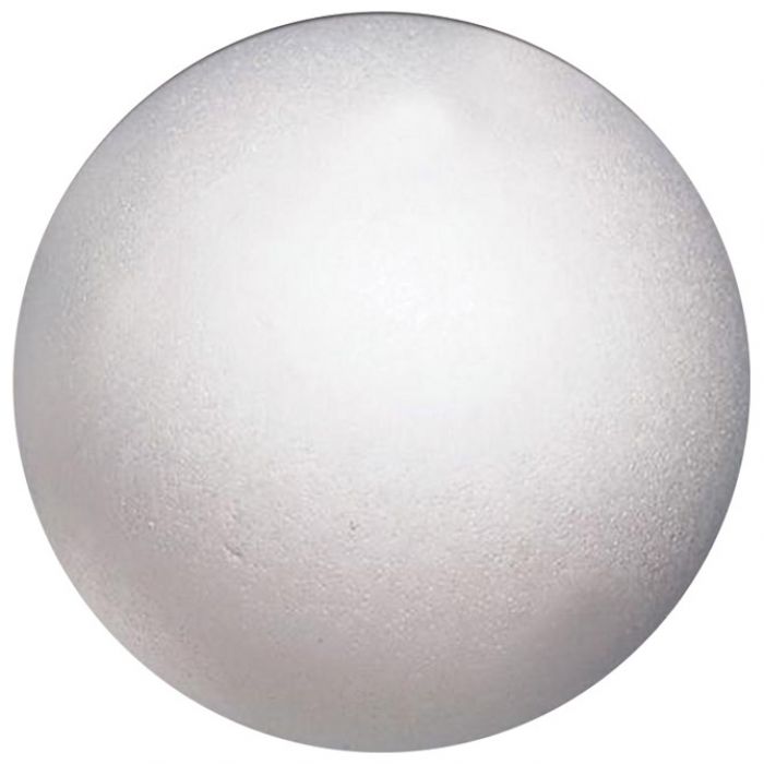 Ukras od stiropora 8 cm kuglica pk5 Knorr Prandell 21-6760084 bijeli