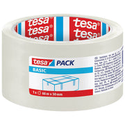 Traka ljepljiva 50mm/66m akrilna hot melt basic tesa 58570 prozirna