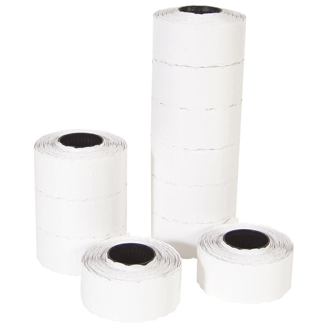 NALepKE V ROLI 26X16MM OKROGLO DVOVRSTIČNE PK36 PRINTEX BELE
