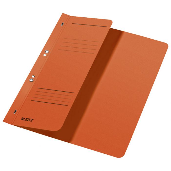 Mapa-pomap karton z mehanizmom A4 F7 Leitz 37400045 oranžni