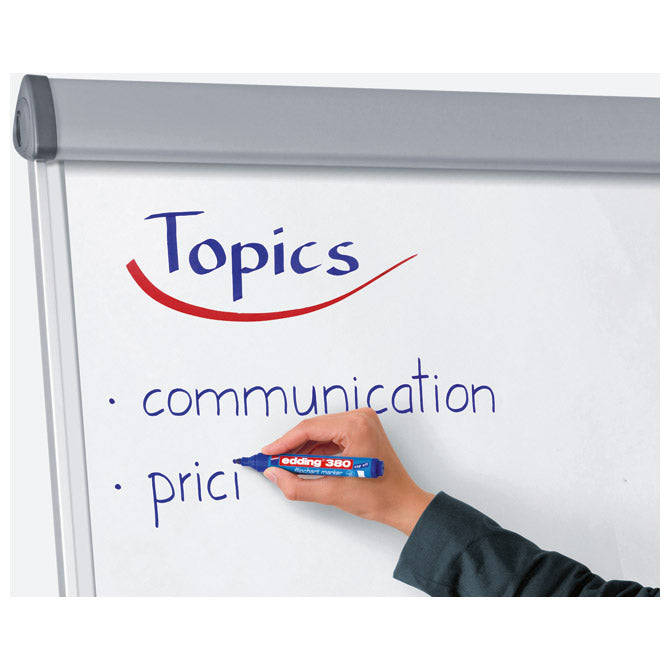 Marker flipchart 1,5-3mm edding 380 crni