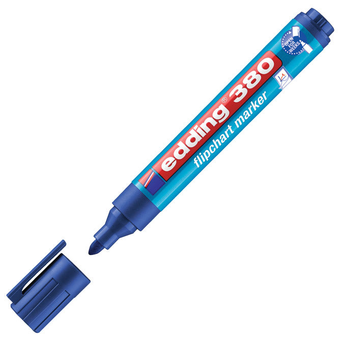 Marker flipchart 1,5-3mm edding 380 plavi