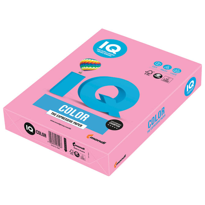 PAPIR ILK IQ PASTEL A3  80G PK500 MONDI PI25 ROZI