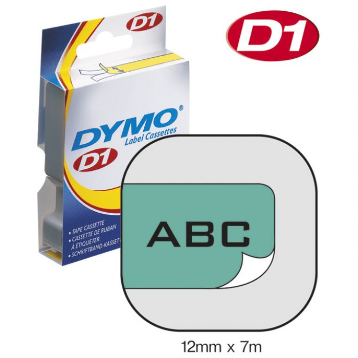 VRPCA D1 12 MMX7M DYMO 45019 CRNO-ZELENA