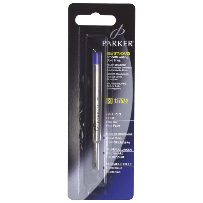 Uložak za olovku kemijsku 0,8mm fine parker s0168930 plavi blister