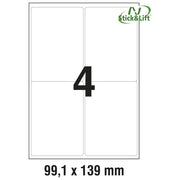 ETIKETE ILK  99,1X139MM ODLJEPLJIVE PK25L ZWECKFORM L4733REV-25