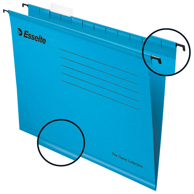 MAPA VISEĆA 39-V A4 PLUS  PK25 CLASSIC FC ESSELTE 90334 PLAVA!!