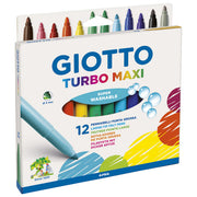 FLOMASTER ŠOLSKI 12BARV GIOTTO MAXI FILA 0762 BLISTER