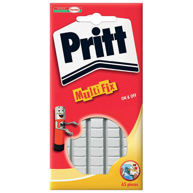 Ljepilo-jastučići 35g 65x multi fix pritt henkel 1444968 bijelo blister