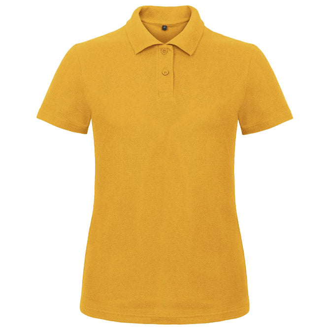 MAJICA KRATKI RUKAVI POLO B&C ID.001/WOMEN 180G ZLATNO ŽUTA XS!!