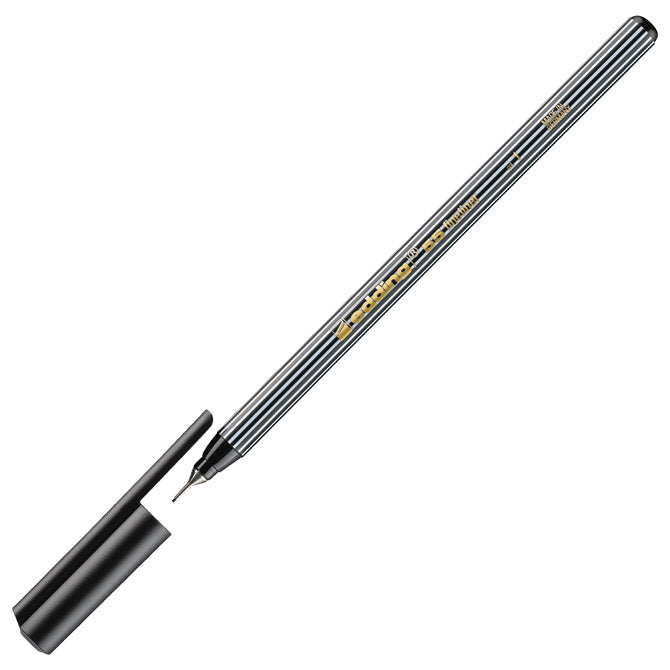 Flomaster fineliner 0,3mm edding 55 crni