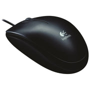 Miš usb 3tipke optički žični b100 logitech crni