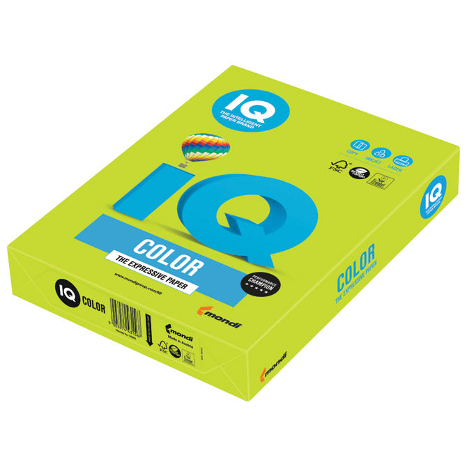 PAPIR ILK IQ INTENZIV A4  80G PK500 MONDI LG46 LIPA ZELENI