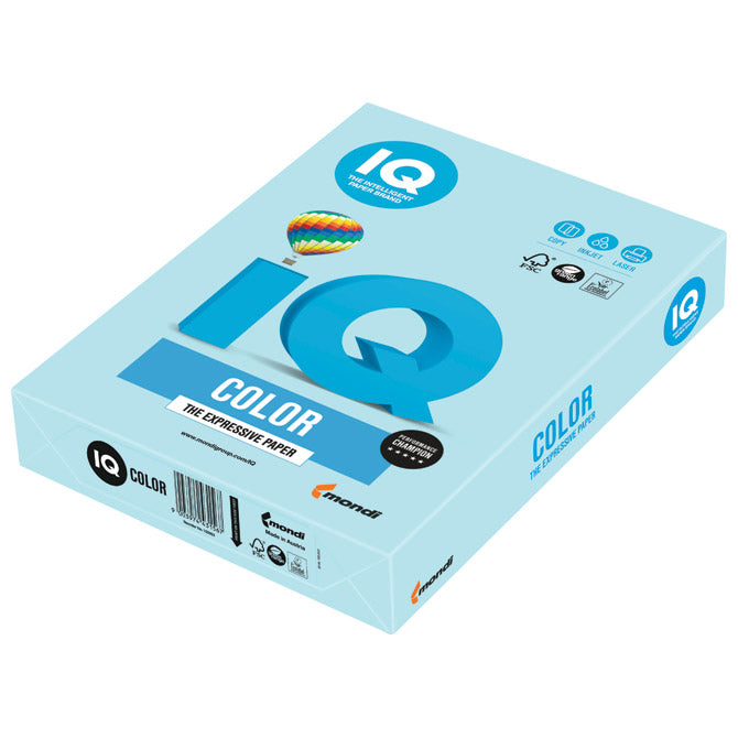 Papir ilk iq pastel a4  80g pk500 mondi mb30 modri