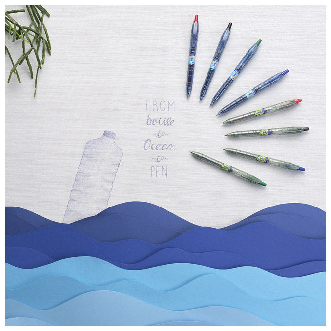 Roler gel 0,5mm bottle to pen begreen pilot bl-b2p-5-bg-ff-l plavi